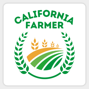 California Farmer Sticker